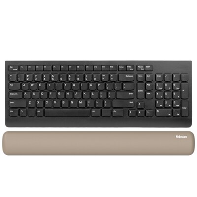 Fellowes Breyta Silicone Keyboard Wrist Rest, Sand (100145444)