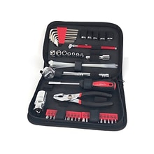 Apollo Tools Metric Auto Tool Set, 56-Piece, Black/Red (DT9775)