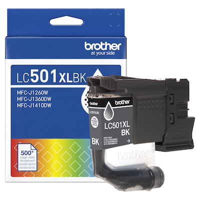 Brother LC501XL Black High Yield Ink Cartridge (LC501XLBKS)