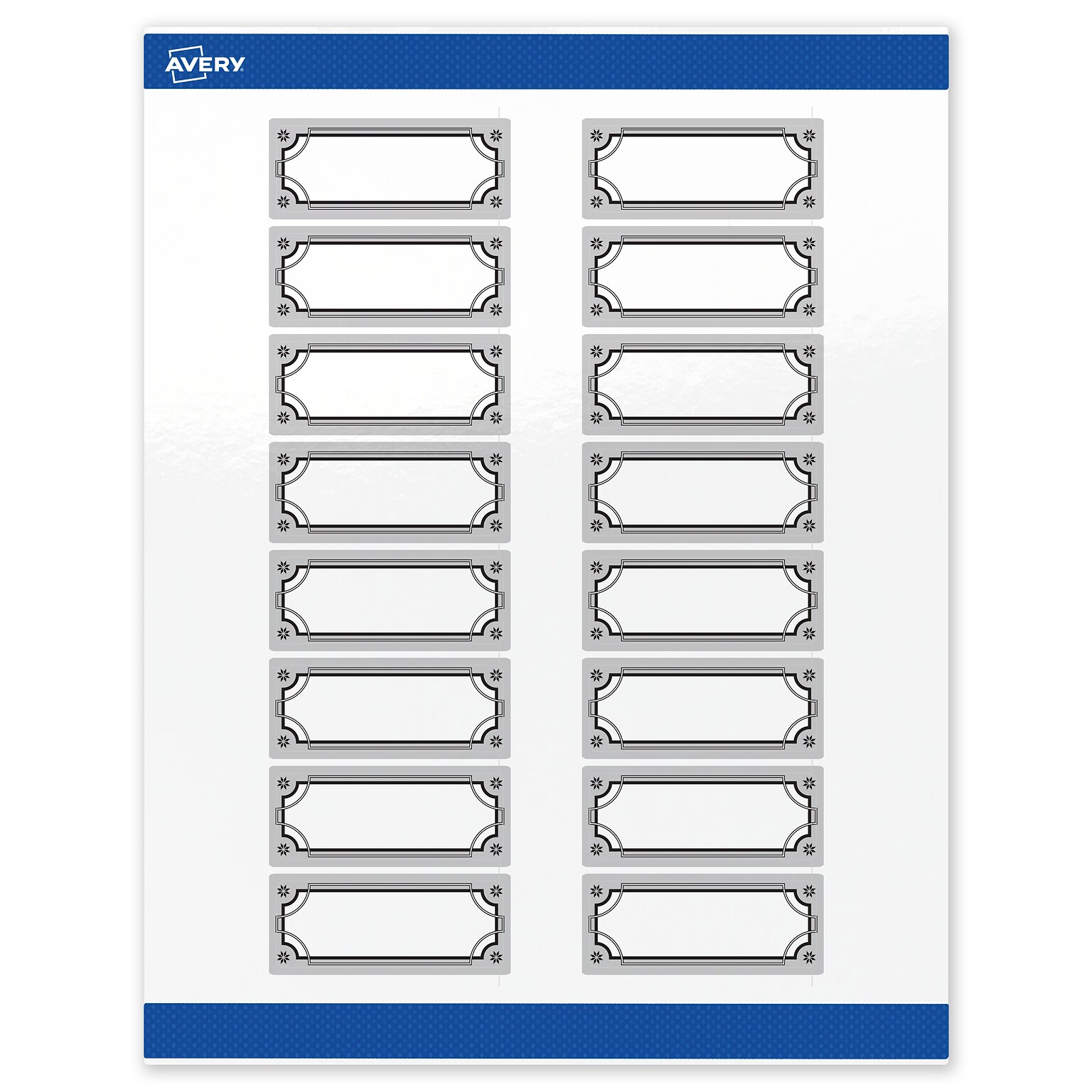 Avery Rectangle Multipurpose Labels, 1 x 2-5/8, White, 160/Pack (19479370597)