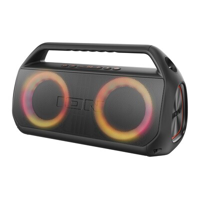 ION Uber Boom Ultra Wireless Bluetooth Speaker, Water Resistant, Black (IONBOOMULTRAX)