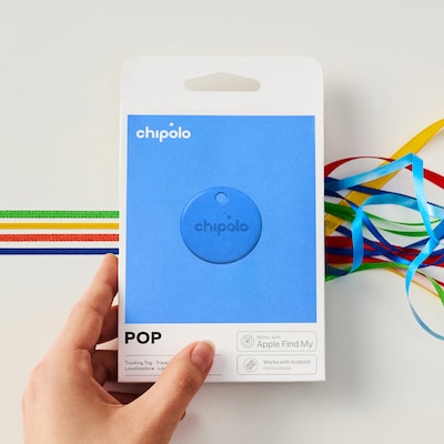 Chipolo POP Bluetooth Tracker, Blue (RWS.0000004)