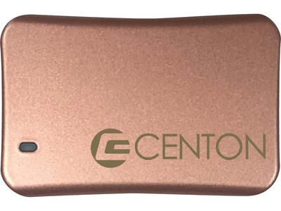 Centon Dash 500GB 2.5 USB 3.2 Portable External Solid-State Drive (S1-U3.2M30-500.1)