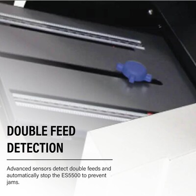 MBM ES5500 Pressure Sealer, Capacity 5,500 Sheets/Hour, V, C, Z, and Uneven Z Folds, Angled Seal, White (ES0784)