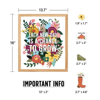 Carson Dellosa Education Grow Together Calendar Bulletin Board Set, 2 Sets/Bundle (CD-110565-2)