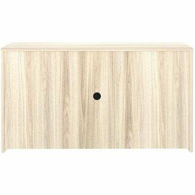 Lorell Essentials 66"W 4-Door Stack-On Hutch, Modern Elm (LLR66317)