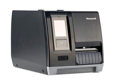 Honeywell PM45 Thermal Transfer Label Printer 4.25” Wide 203dpi, LAN/Serial/USB/Bluetooth/Wi-Fi, Black (PM45A11000000201)