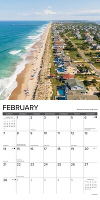 2027 Willow Creek Outer Banks  12" x 12" Monthly Wall Calendar (61640)