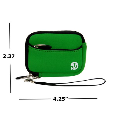 Mini Electronics Organizer Pouches – 5" × 3.8" × 1", Lightweight, 4/Pack