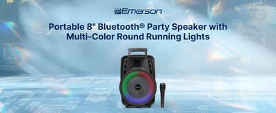 Emerson Bluetooth Speaker, Black (EDS-8000)