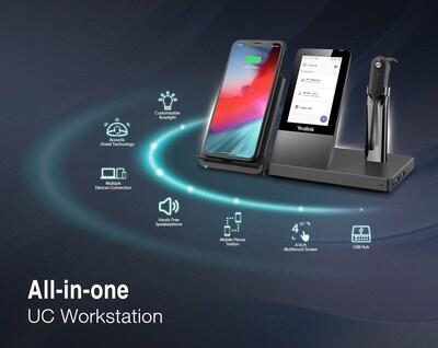 YeaLink WH67 USB-A Bluetooth Mono Phone & Computer Earbud and Console, UC Certified (WH67 UC)