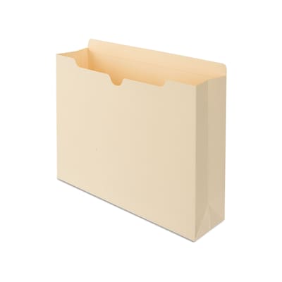 Quill Brand® File Jacket, 3 Expansion, Letter Size, Manila, 25/Pack (74925Q)