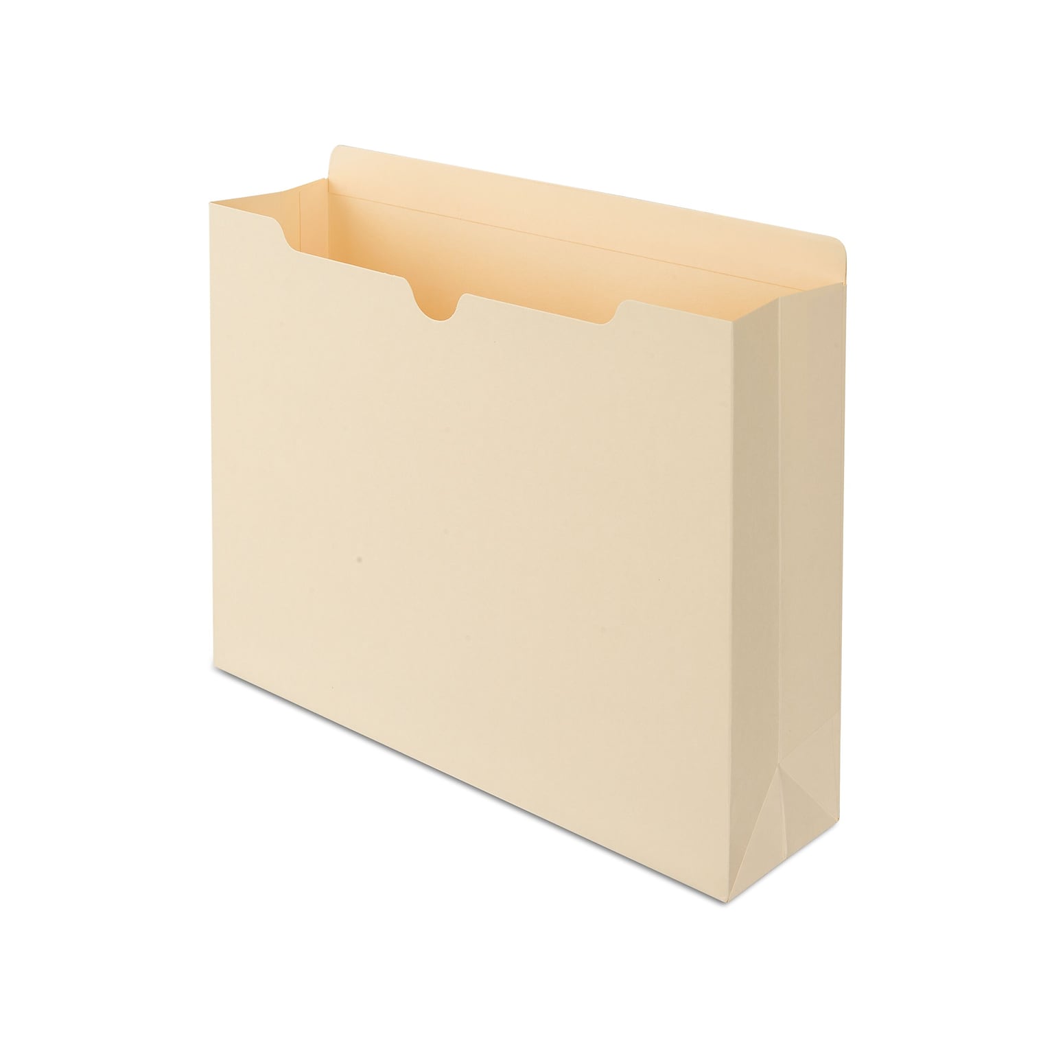 Quill Brand® File Jacket, 3 Expansion, Letter Size, Manila, 25/Pack (74925Q)