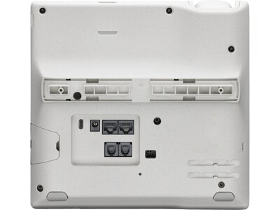Poly Edge E550 34-Line VOIP Phone, White/Black (89B57AA)