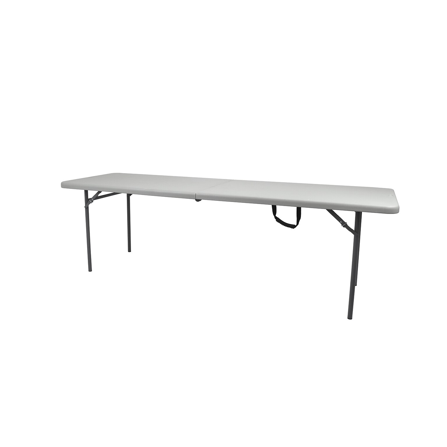 National Public Seating CMFIH Series 30 x 96 Fold-In-Half Folding Table, Grey (CMFIH3096)