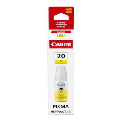 Canon GI-20 Yellow Standard Yield Ink Cartridge Refill (3396C001)
