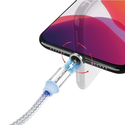 CJ Tech Magnetic Charging Cable 3 in 1 6 ft cable