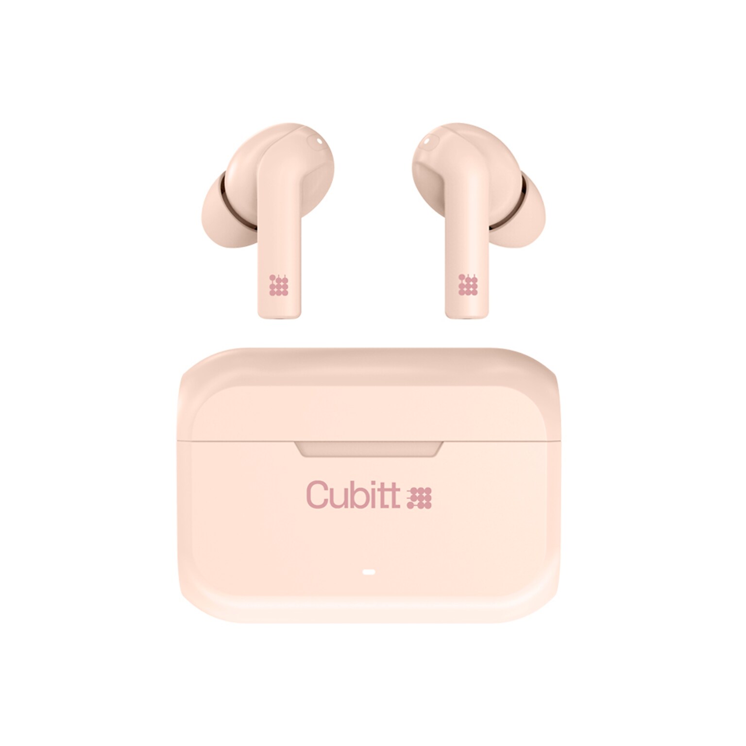 Cubitt Gen 2 Wireless Active Noise Canceling Earbuds, Bluetooth, Pink (CTEG2-5)