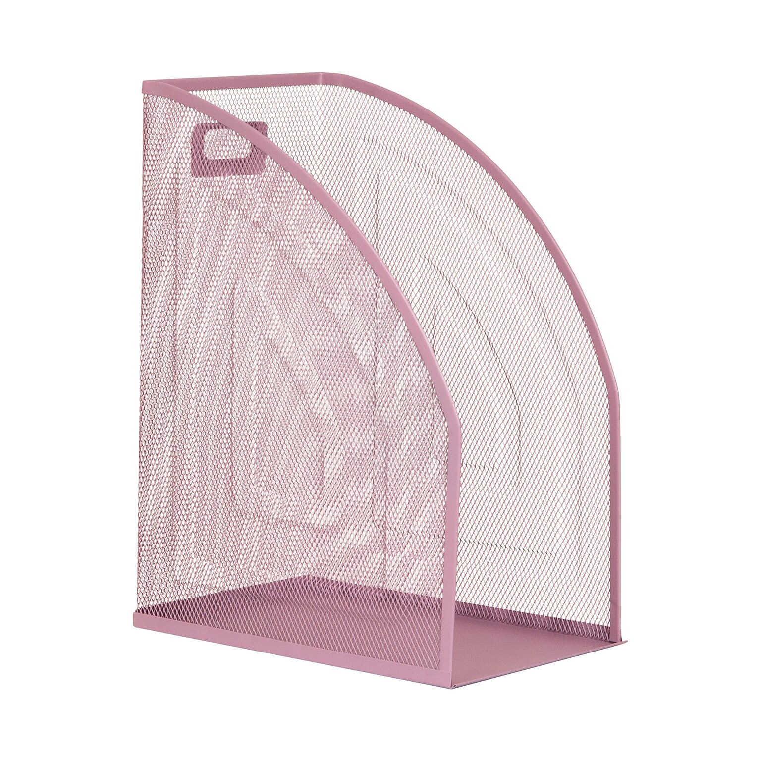 Staples Metal Mesh File Organizer, Dusty Pink (ST63831)