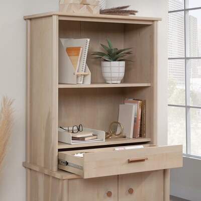 Sauder Whitaker Point 31"W Desktop Hutch, Natural Maple (429372)
