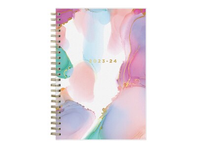 2023-2024 Blue Sky Ashley G Multicolor Smoke 5 x 8 Academic Weekly & Monthly Planner (133682-A24)