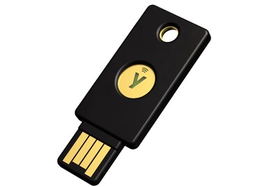 Yubico YubiKey 5 NFC FIPS USB-A Security Key, Black (992-20001)