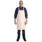 Creativity Street Full Length Adult Cotton Apron, Tan, 34" x 24", 1 Piece (PACAC5237)