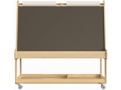 Flash Furniture Bright Beginnings 4-Person Art Station, 48", Natural Birch Plywood (MK-ME16621-GG)