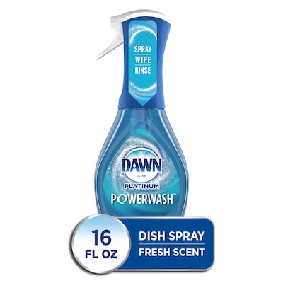 Dawn Ultra Platinum Powerwash Liquid Dish Soap Spray, Fresh, 16 oz. (52364)