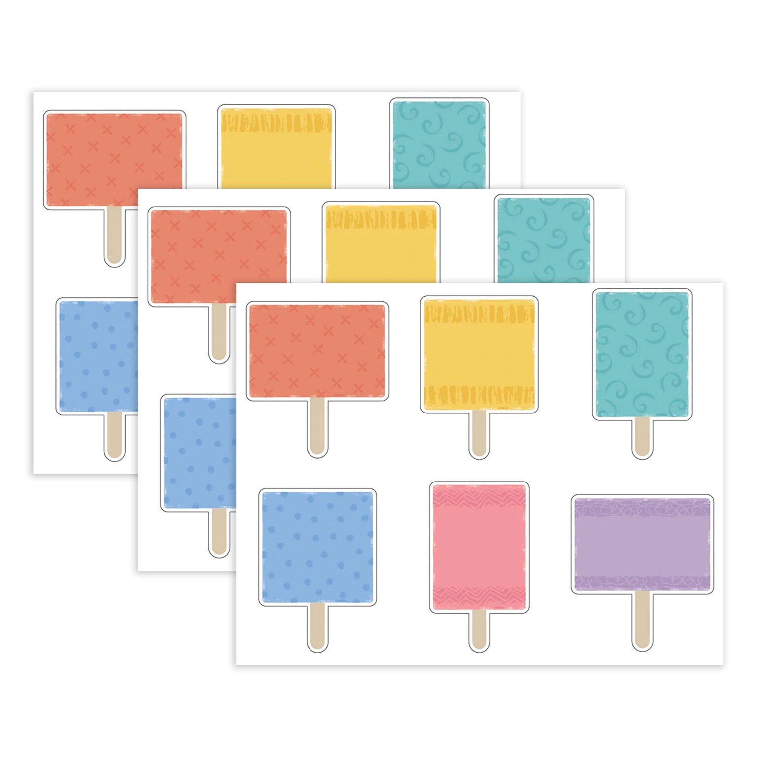 Trend Enterprises Garden Signs Classic Accents Variety Pack, 36/Pack, 3 Packs/Bundle (T-10683-3)