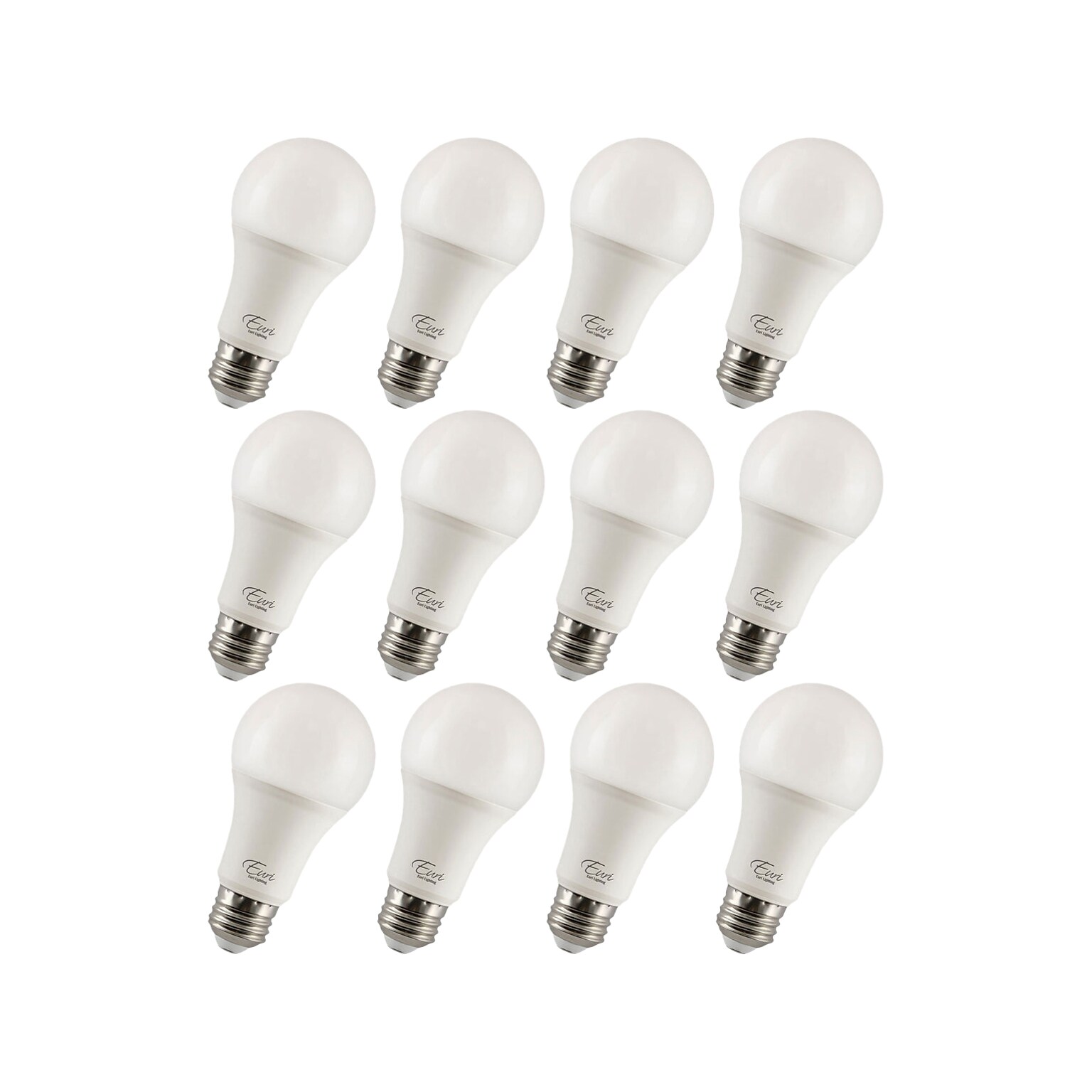 Viribright 9-Watt Cool White LED General-Purpose Bulb, Dozen (450108-ES)