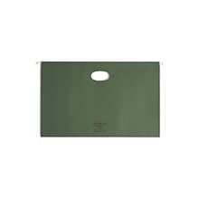 Smead Recycled Hanging File Pocket, 1.75 Expansion, Legal Size, Standard Green, 25/Box (64318)