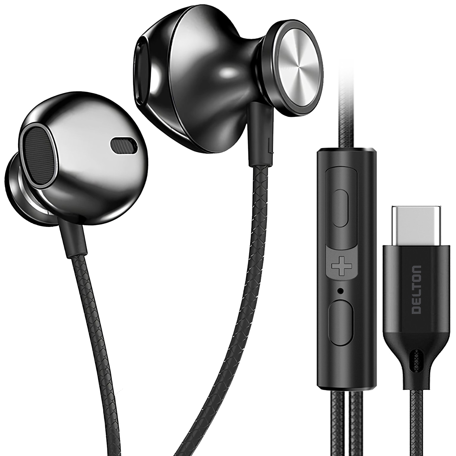 Delton 15EC Stereo Earbuds, USB Type-C (DWH15EC)