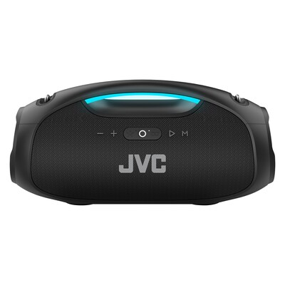 JVC True Wireless Portable Bluetooth Speaker, Waterproof, Black (SP-PA15BT)