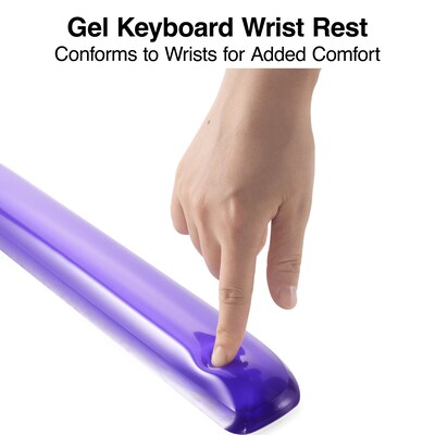 Gel Wrist Rest, Purple Crystal (18261)