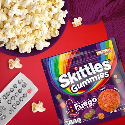Skittles Gummies Fuego Gummy Candy, 12 oz. (MMM33036)