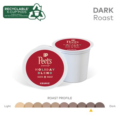 Peet's Coffee Holiday Blend Keurig® K-Cup® Pods, 22/Box (5000398017)