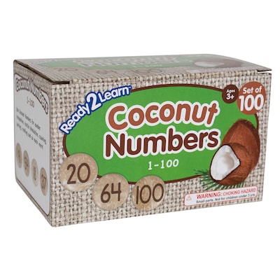 Ready2Learn Coconut Numbers, 1.5, Multicolored, 100/Set (CE-10007)