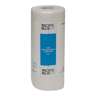 Pacific Blue Select Paper Towels, 2-ply, 85 Sheets/Roll, 30 Rolls/Pack (27385)