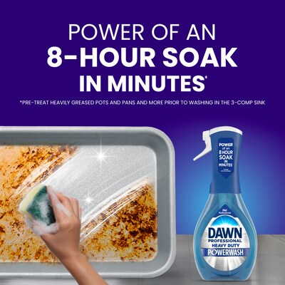 Dawn Professional Heavy Duty Powerwash Commercial Dish Soap Spray, 16 Fl. oz. (12300)