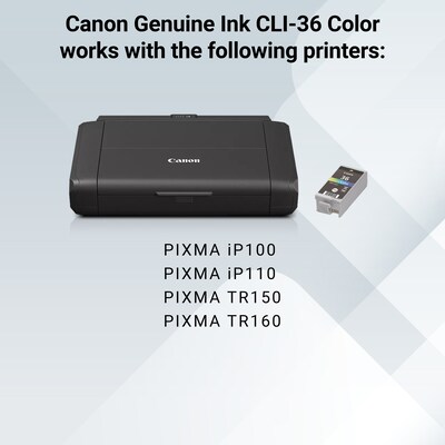 Canon 36 Tri-Color Standard Yield Ink Cartridge (1511B002)