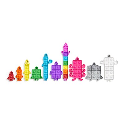 hand2mind Numberblocks Sensory Bubble Poppers (96929)