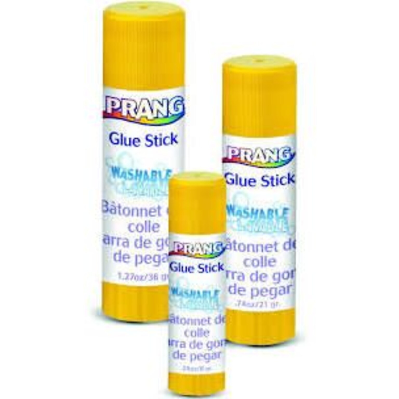 Southwest School Supply Washable Removable Glue Sticks, 1.27 oz., Clear, 12/Pack (X15371)