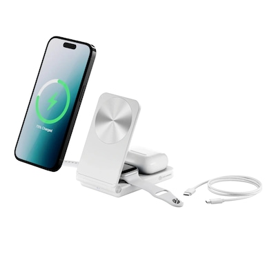 ALOGIC YOGA Magnetic Wireless Charging Stand, 15W, White (A31FWCWH)