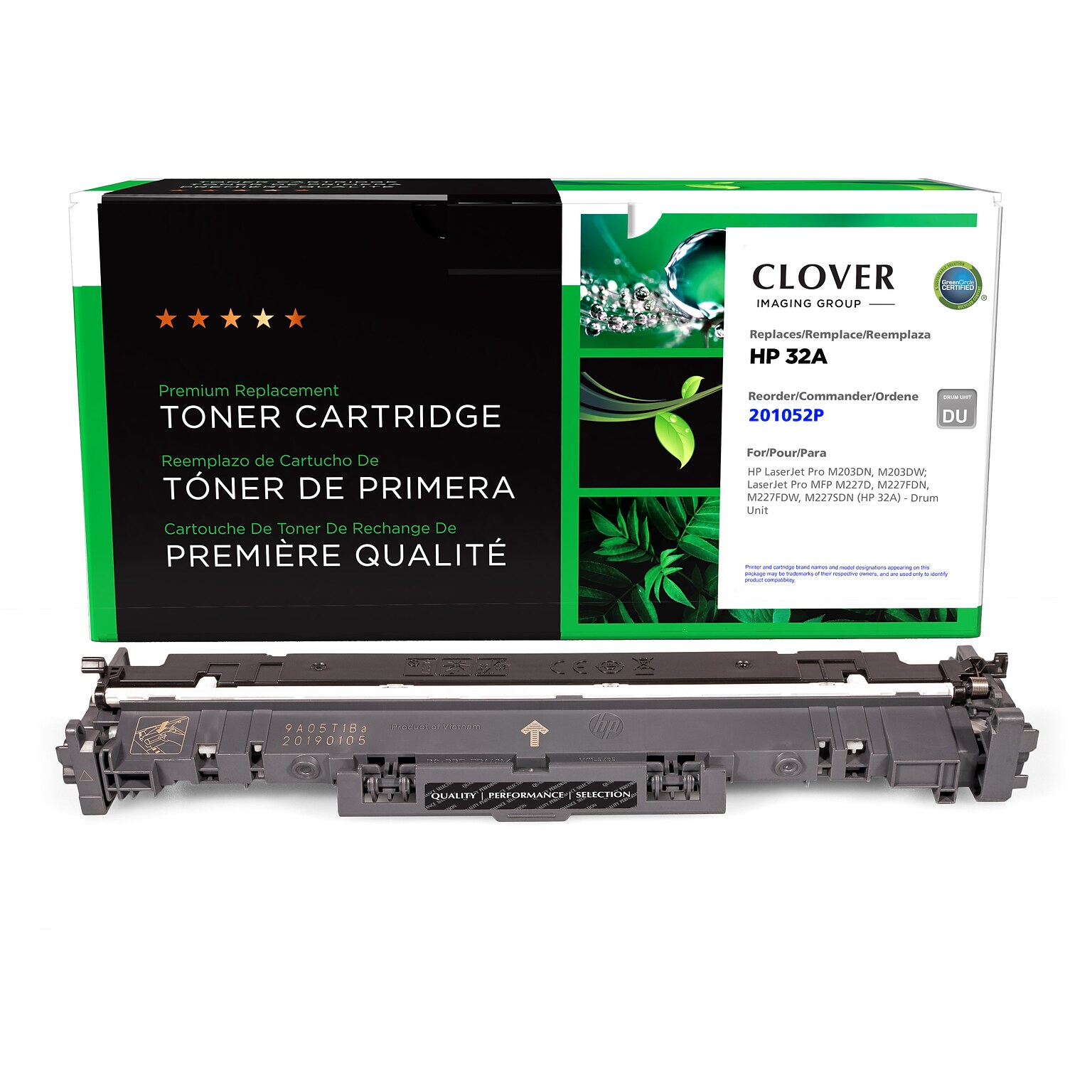 Clover Imaging Group Remanufactured Black Standard Yield Drum Unit Replacement for HP 32A