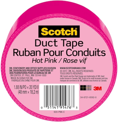 3M 1.88 in. x 20 yds. Clear Repair Duct Tape (Case of 6)