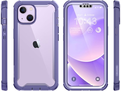 i-Blason Ares Deep Purple Case for iPhone 14 (iPhone2021/22-6.1-Ares-SP-Mauve)