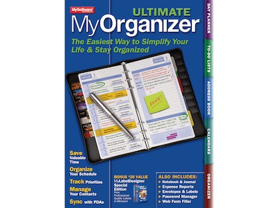 Avanquest MyOrganizer Ultimate 7 for 1 User, Windows, Download (3660.E)