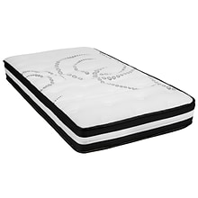 Flash Furniture Capri Comfortable Sleep 10 CertiPUR-US Certified Hybrid Pocket Spring Mattress, Twi