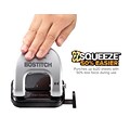 Bostitch EZ Squeeze 2-Hole Punch, 20 Sheet Capacity, Silver (2310)